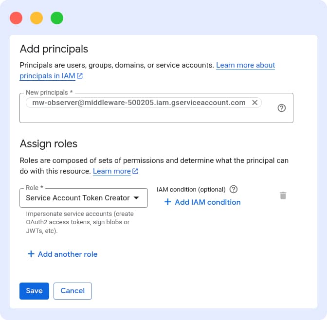GCP Token Creator