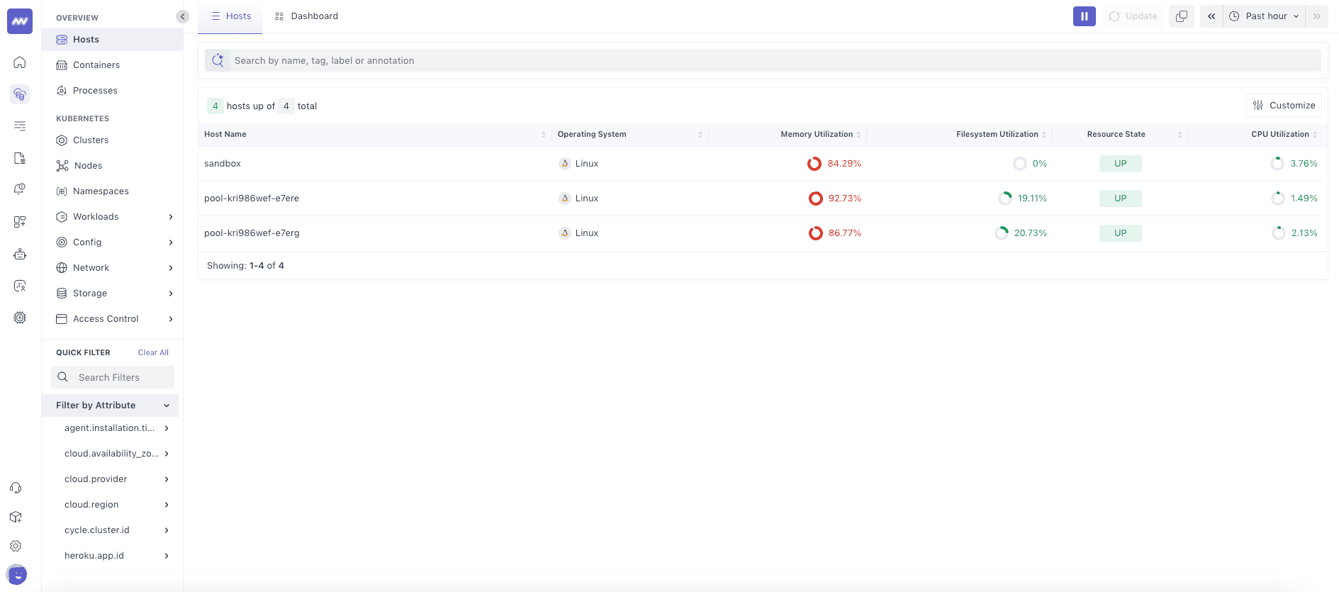 Drilldown to related signals
