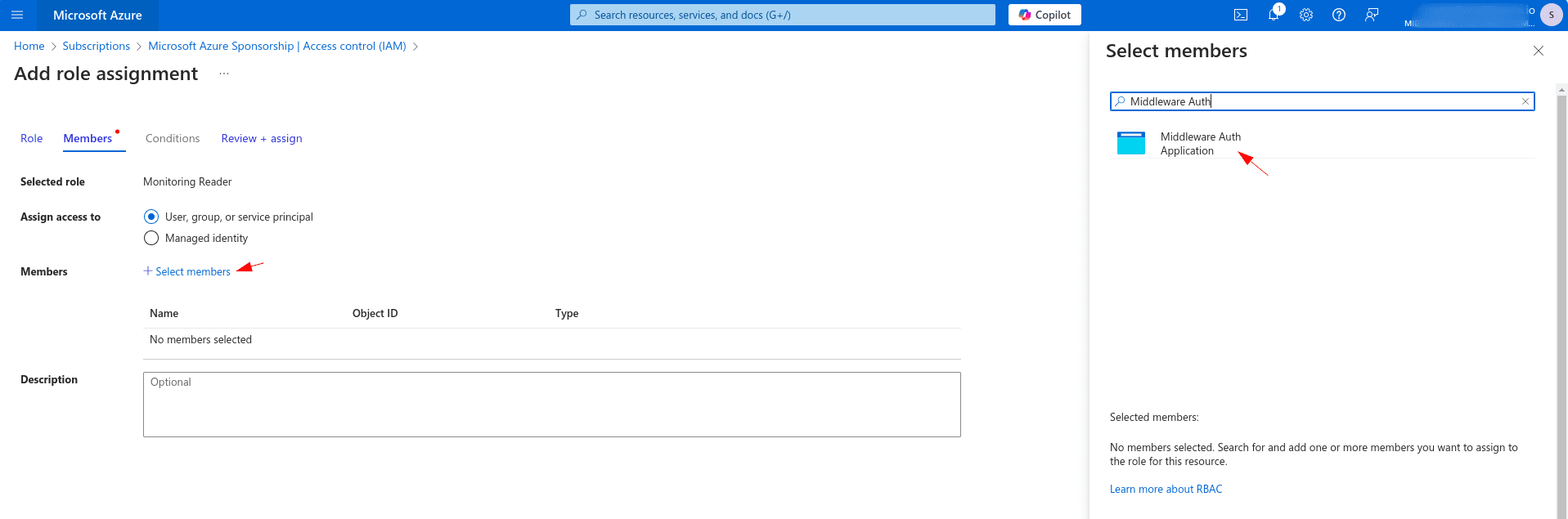 Assign Member