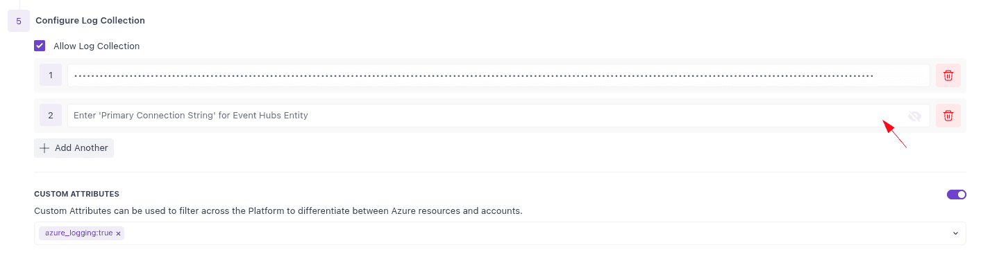 Log Collection Input