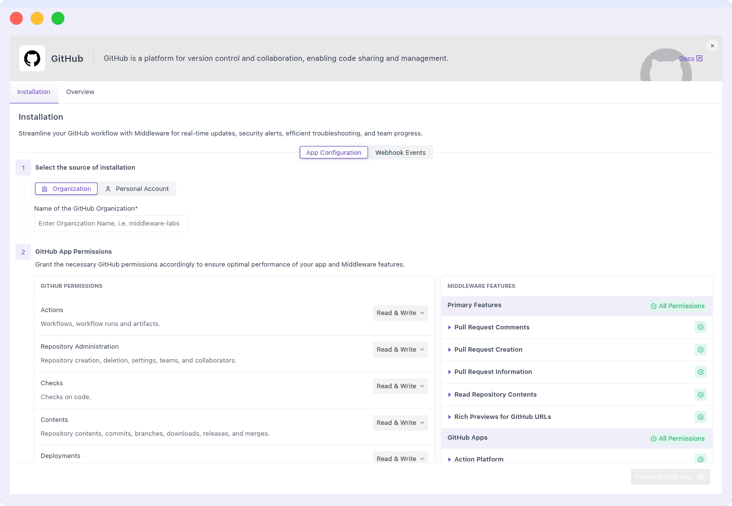 GitHub Integration