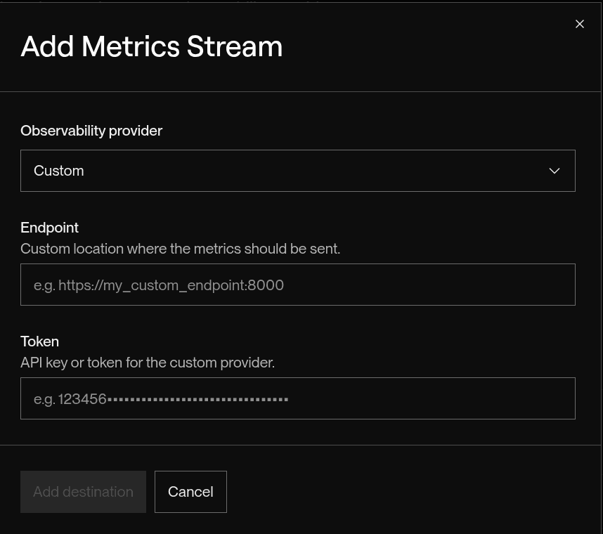 Render.com custom metric details