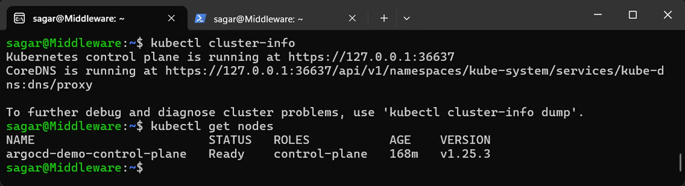 Kubernetes Agent Argo CD
