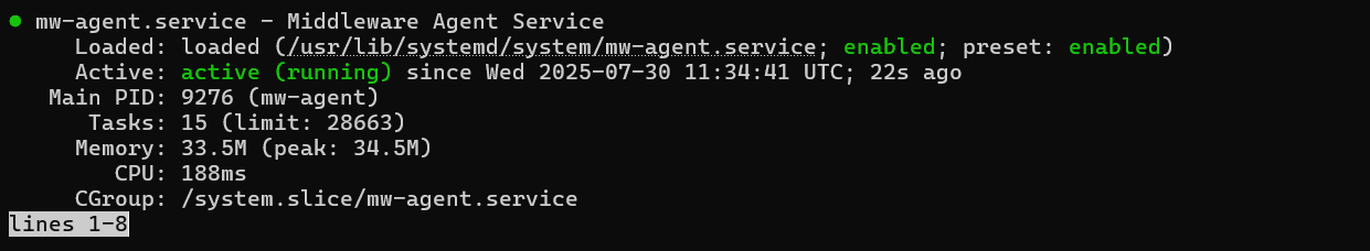 Linux Agent
