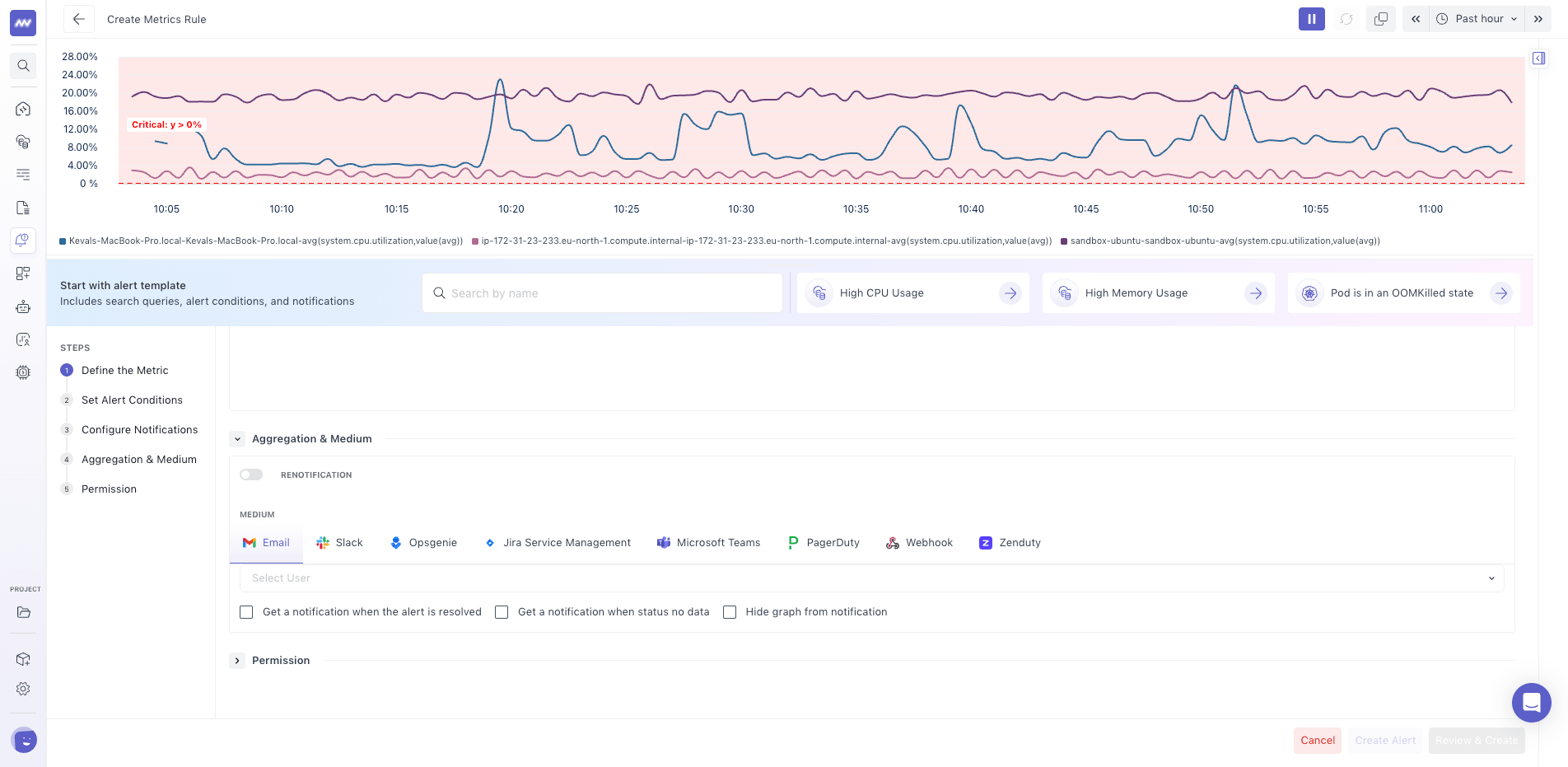 Configure Notification