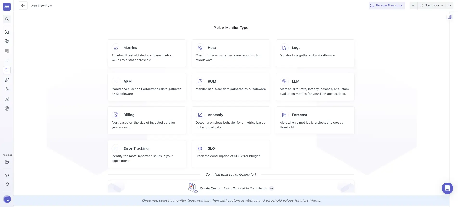 Create Alert Manually