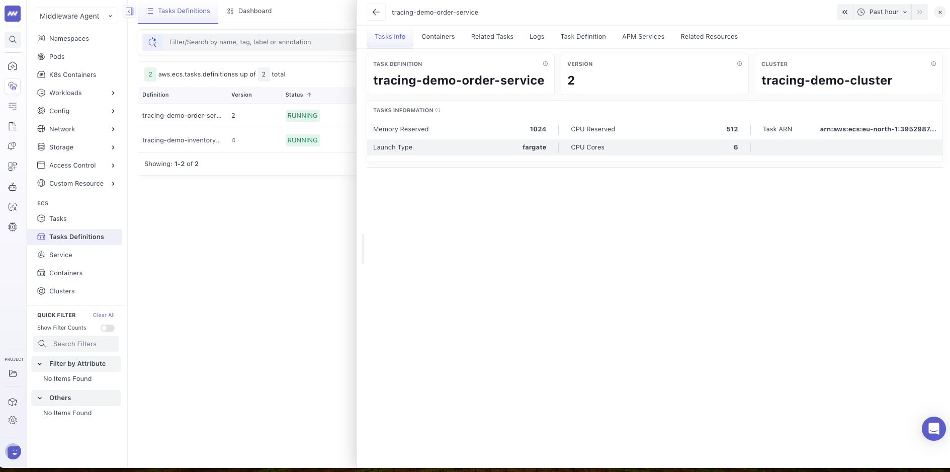 Task Definition Details