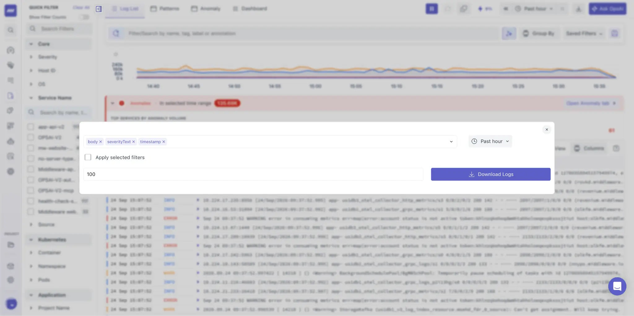 Logs Download