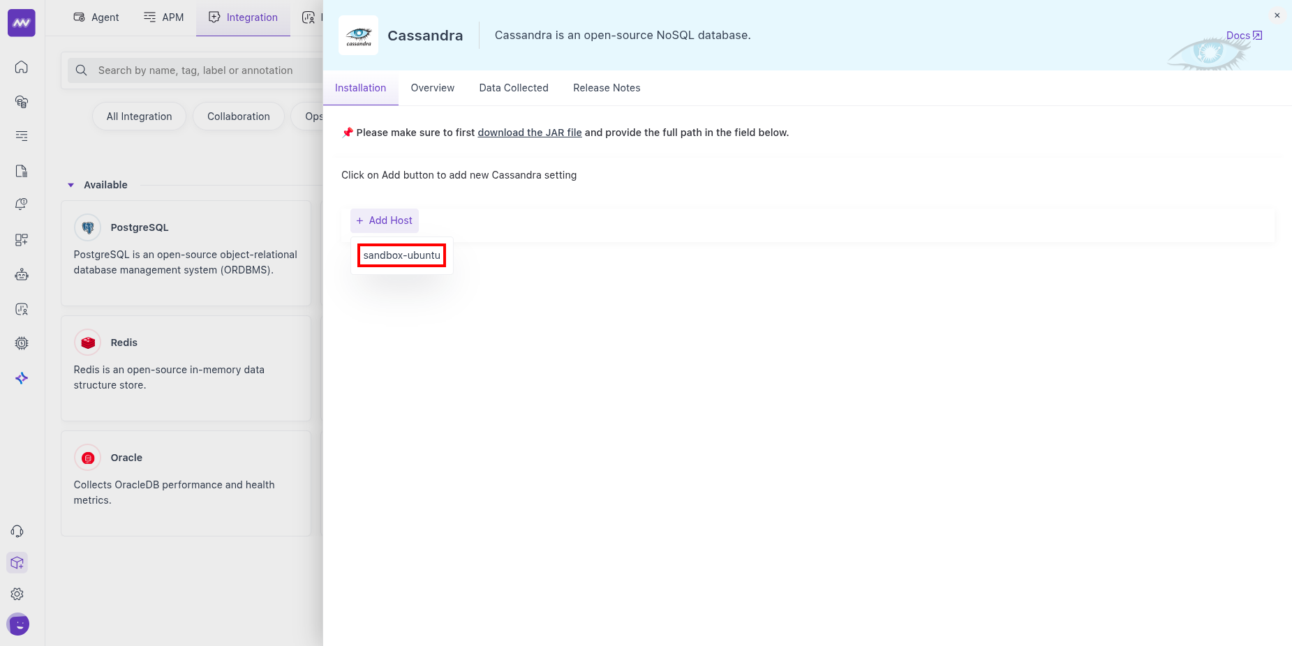 Cassandra Host Select