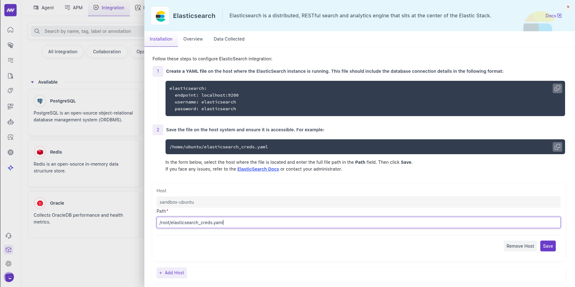 Elasticsearch Enable